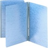 Smead Letter Recycled Fastener Folder - 8 1/2" x 11" - 3" Expansion - 1 Fastener(s) - Pressboard - Blue - 100% Paper Recycled - 1 Each