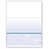 DocuGard Security Business Checks - Letter - 8 1/2" x 11" - 24 lb Basis Weight - Smooth - 500 / Ream - Erasure Protection, Watermarked - Marble Blue