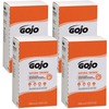 Gojo&reg; Natural Orange Pumice Hand Cleaner Refill - Orange Citrus ScentFor - 67.6 fl oz (2 L) - Dirt Remover, Grease Remover, Soilage Remover - Hand