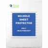 C-Line No-Hole Heavyweight Poly Sheet Protectors - Clear, Top Loading, 11 x 8-1/2, 25/BX, 62907