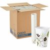 Dixie Pathways Paper Hot Cups by GP Pro - 50 / Pack - 10 fl oz - 20 / Carton - White - Paper - Hot Drink