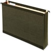 Pendaflex SureHook 09213 Legal Recycled Hanging Folder - 3 1/2" Folder Capacity - 8 1/2" x 14" - 3 1/2" Expansion - Poly - Standard Green - 10% Recycl