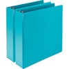 Samsill Earth's Choice Plant-based View Binders - 2" Binder Capacity - Letter - 8 1/2" x 11" Sheet Size - 425 Sheet Capacity - 3 x Round Ring Fastener