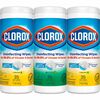 Clorox Disinfecting Cleaning Wipes Value Pack - For Multi Surface - Ready-To-Use - Fresh, Citrus Blend Scent - 35 / Canister - 3 / Pack - Pre-moistene