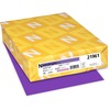 Astrobrights Color Paper - Grape - Letter - 8 1/2" x 11" - 24 lb Basis Weight - 500 / Ream - Acid-free, Lignin-free - Gravity Grape (Purple)