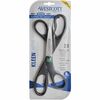Westcott KleenEarth Hard Handle Scissors - 8" Overall Length - Straight-left/right - Stainless Steel - Black - 2 / Pack