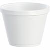 Dart 12 oz EPS Foam Container - White - 20 / Pack - Storing, Sauce, Soup, Pasta, Salad, Ice Cream - 4.2" Diameter - White - Foam, Expanded Polystyrene