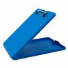 Saunders SlimMate Storage Clipboard - 0.50" Clip Capacity - Polypropylene - Blue - 1 Each