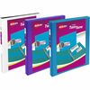 Avery&reg; 1/2" Two-Tone View 3-Ring Binder With Pockets - 1/2" Binder Capacity - Letter - 8 1/2" x 11" Sheet Size - 135 Sheet Capacity - Slant Ring F
