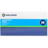 Halyard Synthetic Plus PF Vinyl Exam Gloves - Polymer Coating - Medium Size - For Right/Left Hand - Clear - Latex-free, Non-sterile - 100 / Box - 9.50