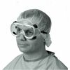 Medline Standard Fluid-Protection Lab Goggles - Recommended for: Eye, Laboratory - Large Size - Fluid Protection - Elastic - Clear - Vented, Impact Re