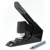 Bostitch EZ Squeeze Antimicrobial Heavy Duty Stapler - 130 Sheets Capacity - 210 Staple Capacity - Full Strip - 1 Each - Black
