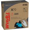 Wypall PowerClean X70 Medium Duty Cloths - Pop-Up Box - 8.34" x 16.80" - White - Hydroknit - 100 Per Box - 100 / Box