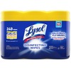 Lysol Lemon/Lime Disinfecting Wipes - For Multi Surface, Multipurpose - Lemon, Lime Blossom Scent - 80 / Canister - 3 / Pack - Pre-moistened, Deodoriz