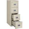 FireKing Patriot Series 4-Drawer Vertical Files - 17.7" x 25" x 52.8" - 4 x Drawer(s) for File - Legal, Letter - Vertical - Fire Proof, Impact Resista
