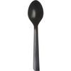 Eco-Products 6" Recycled Polystyrene Spoons - 20/Carton - Black