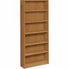 HON 1870 Series Bookcase | 6 Shelves | 36"W | Harvest Finish - 6 Shelf(ves) - 84" Height x 36" Width x 11.5" DepthFloor - Durable, Sturdy, Square Corn