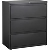 Lorell Fortress Series Lateral File - 36" x 18.6" x 40.3" - 3 x Drawer(s) for File - Letter, Legal, A4 - Lateral - Locking Drawer, Magnetic Label Hold