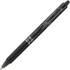Pilot FriXion .7mm Clicker Erasable Gel Pens - 0.7 mm Pen Point Size - Retractable - Black Gel-based Ink - Black Barrel - 1 Dozen