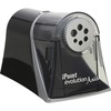 Acme United iPoint Evolution Axis Pencil Sharpener - Desktop - Helical - 5" Height x 7.8" Width x 5.4" Depth - Silver - 1 Each