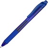 EnerGel EnerGel-X Retractable Gel Pens - Bold Pen Point - 1 mm Pen Point Size - Refillable - Retractable - Blue Gel-based Ink - Blue Barrel - Metal Ti