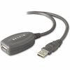 Belkin Active Extension Cable - 16 ft USB Data Transfer Cable - First End: 1 x USB 1.1 Type A - Male - Second End: 1 x USB 1.1 Type A - Female - Exten