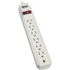 Tripp Lite by Eaton Power It! 6-Outlet Power Strip, 15 ft. (4.57 m) Cord - NEMA 5-15P - 6 x NEMA 5-15R - 15 ft Cord - 15 A Current - 120 V AC Voltage 