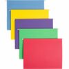 Smead 1/3 Tab Cut Letter Recycled Hanging Folder - 8 1/2" x 11" - Top Tab Location - Assorted Position Tab Position - Poly - Blue, Green, Purple, Red,