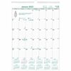 Brownline Ecologix Monthly Wall Calendar - Julian Dates - Monthly - January 2024 - December 2024 - 1 Month Single Page Layout - 12" x 17" Sheet Size -