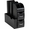 Mind Reader EMS Mind Compact All In One Coffee Pod Caddy - 16 x Coffee/Tea Pod - 2 Drawer(s) - 12" Height x 6.5" Width x 11.8" Depth - Compact - Black