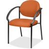 Eurotech Dakota 9011 Stacking Chair - Mango Fabric Seat - Mango Fabric Back - Steel Frame - Four-legged Base - 1 Each