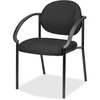 Eurotech Dakota 9011 Stacking Chair - Tuxedo Fabric Seat - Tuxedo Fabric Back - Steel Frame - Four-legged Base - 1 Each