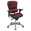 Eurotech ergohuman LE10ERGLO Mid Back Management Chair - Garnet Basis Fabric Seat - Garnet Basis Fabric Back - 5-star Base - 1 Each