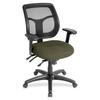 Eurotech Apollo MFT9450 Task Chair - Fern Fabric Seat - 5-star Base - 1 Each