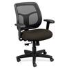 Eurotech Apollo MT9400 Mesh Task Chair - Pepper Fabric Seat - 5-star Base - 1 Each
