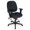 Eurotech 4x4 Task Chair - Midnight Fabric Seat - Midnight Fabric Back - 5-star Base - 1 Each