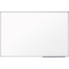 Mead Basic Dry-Erase Board - 23.8" (2 ft) Width x 17.6" (1.5 ft) Height - White Melamine Surface - Silver Aluminum Frame - Durable, Marker Tray - 1 Ea