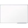 Mead Basic Dry-Erase Board - 72.6" (6.1 ft) Width x 48.6" (4.1 ft) Height - White Melamine Surface - Silver Aluminum Frame - Durable, Marker Tray - 1 