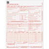 TOPS CMS-1500 Laser Printer Forms - 20 lb - 1 Part - 8.50" x 11" Form Size - White - Red Print Color - Paper - 500 / Pack