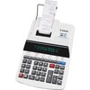 Canon MP27DII Print Calculator - Dual Color Print - Dot Matrix - 4.8 lps - Heavy Duty, Extra Large Display, Auto Power Off, Clock, Calendar, Sign Chan