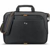 Solo Carrying Case (Briefcase) for 15.6" iPad Notebook - Orange, Black - Polyester Body - Handle, Shoulder Strap - 11.8" Height x 16" Width x 2" Depth