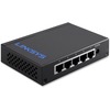 Linksys LGS105 5-Port Business Desktop Gigabit Switch - 5 Ports - 10/100/1000Base-T - 2 Layer Supported - Twisted Pair - Desktop, Wall Mountable - Lif