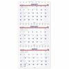 At-A-Glance Move-A-Page 3-Month Wall Calendar - Large Size - Julian Dates - Monthly - 14 Month - December 2024 - February 2026 - 12" x 27" White Sheet