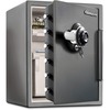 Fire-Safe XX Large Combination Fire Safe - 2.07 ft³ - Combination, Dual Key, Mechanical Dial, Programmable Lock - Water Resistant, Fire Resistant, Pry