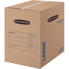 Fellowes SmoothMove Basic Large Moving Boxes - Internal Dimensions: 18" Width x 18" Depth x 24" Height - External Dimensions: 18.3" Width x 18.3" Dept