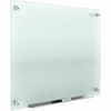 Quartet Infinity Glass Dry-Erase Whiteboard - 24" (2 ft) Width x 18" (1.5 ft) Height - Frost Tempered Glass Surface - Horizontal/Vertical - 1 Each