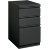 Lorell Box/Box/File Mobile Pedestal File - 15" x 19.9" x 27.8" - 3 x Drawer(s) for Box, File - Letter - Mobility, Casters, Drawer Extension, Security 