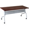 Lorell Flip Top Training Table - For - Table TopRectangle Top - Four Leg Base - 4 Legs x 23.60" Table Top Width x 72" Table Top Depth - 29.50" Height 
