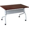 Lorell Flip Top Training Table - Rectangle Top - Four Leg Base - 4 Legs x 23.60" Table Top Width x 48" Table Top Depth - 29.50" Height x 47.25" Width 