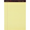 Ampad Gold Fibre Narrow Rule Writing Pads - 50 Sheets - Watermark - Stapled/Glued - 0.25" Ruled - 16 lb Basis Weight - Letter - 8 1/2" x 11 3/4" - Can